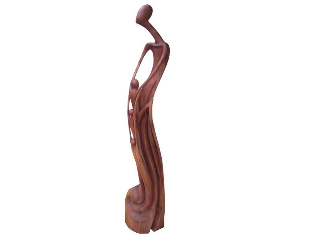 Escultura madera - Campoloco Muebles y Decoración